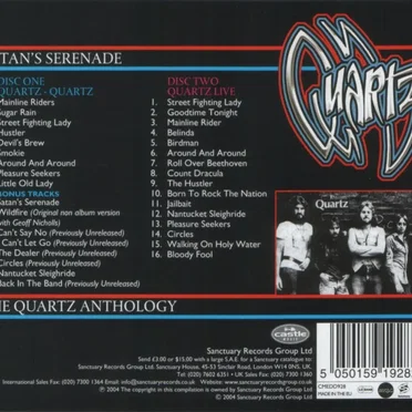 Satan's Serenade: The Quartz Anthology