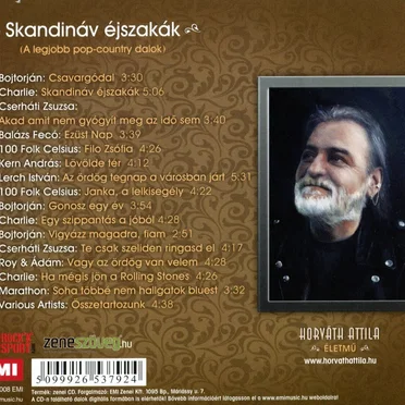 Horváth Attila életmű - Skandináv éjszakák (A legjobb pop-country dalok) by Various Artists - album cover