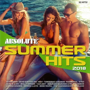 Absolute Summer Hits 2018 by Various Artists - album cover