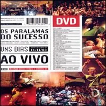 Uns dias: Ao vivo by Os Paralamas do Sucesso - album cover
