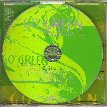 Don't Dance Dirty With Me by go green - album cover