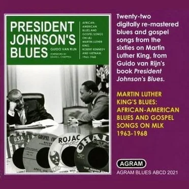 Martin Luther King’s Blues: African-American blues and gospel songs on MLK 1963-1968 by Various Artists - album cover