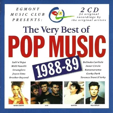 The Very Best of Pop Music 1988-89 by Various Artists - album cover