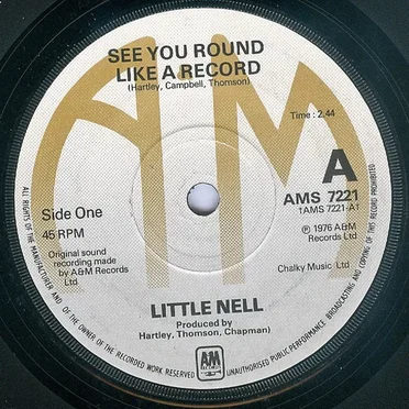 See You Round Like a Record by Little Nell - album cover
