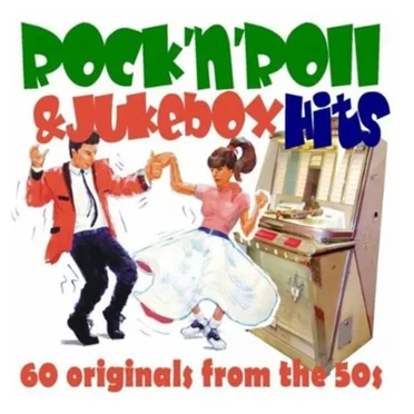 Rock’n’Roll & Jukebox Hits: 60 Originals From the 50s by Various Artists - album cover