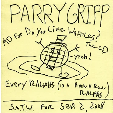Ad for Do You Like Waffles? The CD / Every Ralphs (Is a Rock n Roll Ralphs)