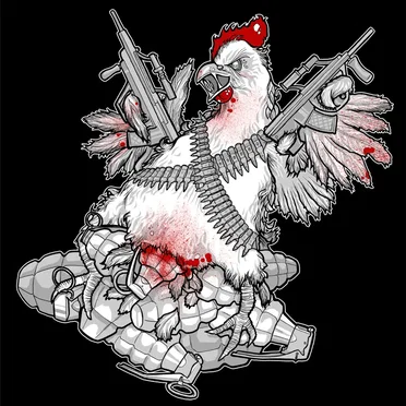 Mein Huhn hat Grippe