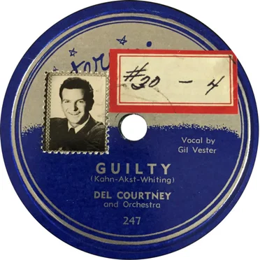 Guilty / That's the Beginning of the End by Del Courtney and His Orchestra - album cover