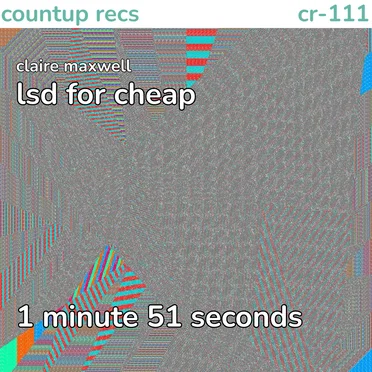 lsd for cheap by claire maxwell - album cover