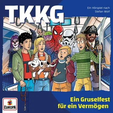 TKKG 235: Ein Gruselfest für ein Vermögen by Stefan Wolf - album cover