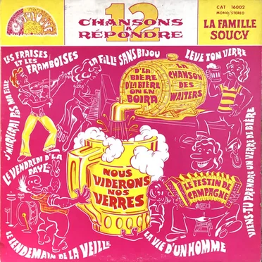 12 chansons à répondre by La Famille Soucy - album cover