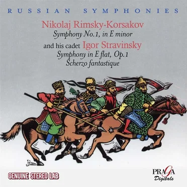 Nikolai Rimsky-Korsakov: Symphony No. 1 Op. 1 / Igor Stravinsky: Symphony in E flat Op. 1, Scherzo Fantastique