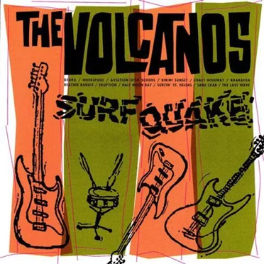 Surf Quake by The Volcanos - album cover