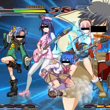 Cement Tea Playing Nitroplus Blasterz: Heroines Infinite Duel Over Discord