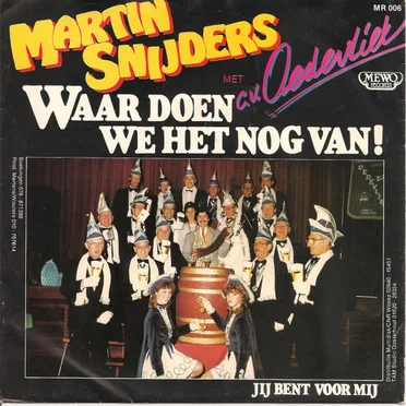 Waar doen we het nog van!