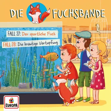 Die Fuchsbande, Folge 14: Fall 27: Der sportliche Fisch / Fall 28: Die krautige Vertopfung by Die Fuchsbande - album cover