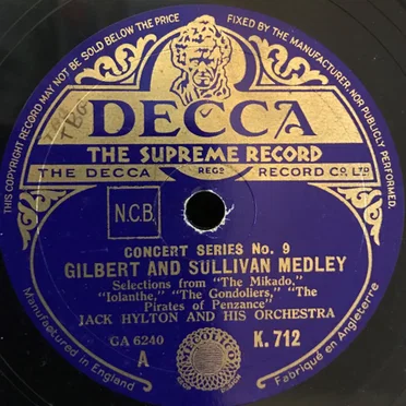 Gilbert and Sullivan Medley