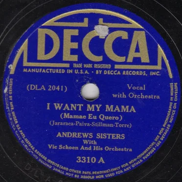 I Want My Mama / Oh He Loves Me