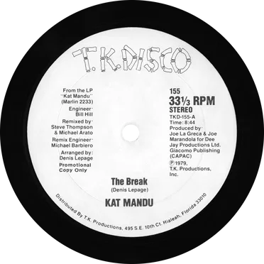 The Break by Kat Mandu - album cover