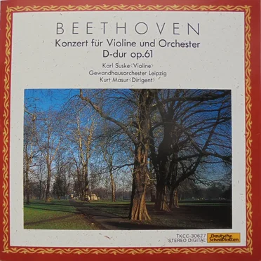 ベートーベン ヴァイオリン協奏曲 ニ長調 作品61