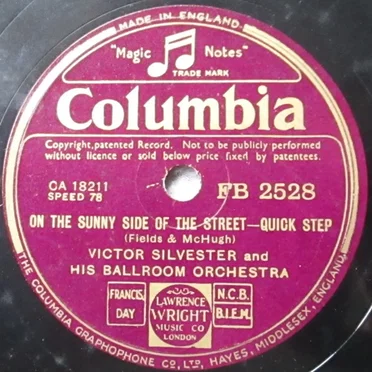 On the Sunny Side of the Street / If Tears Could Bring You Back