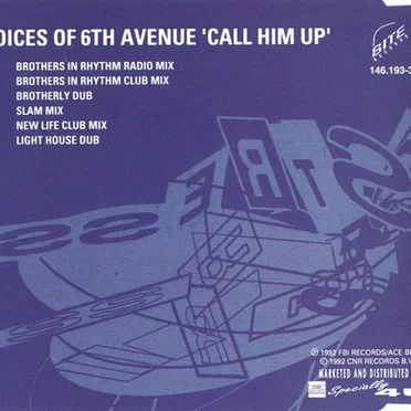 Call Him Up by Voices of 6th Avenue - album cover