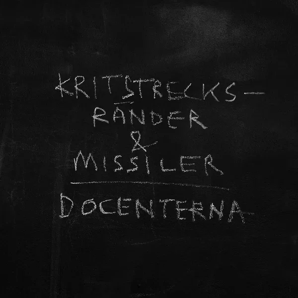 Kritstrecksränder och missiler