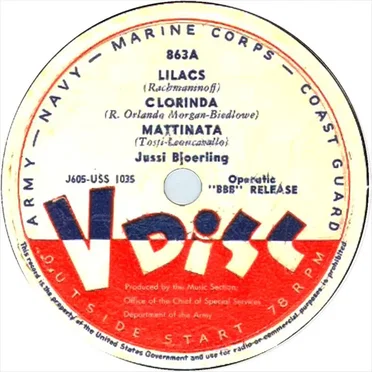 Lilacs / Clorinda / Mattinata / Der Fledermaus Fantasy by Various Artists - album cover
