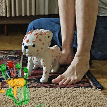 足に手がある