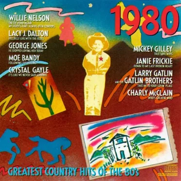 Greatest Country Hits of the 80's: 1980 by Various Artists - album cover