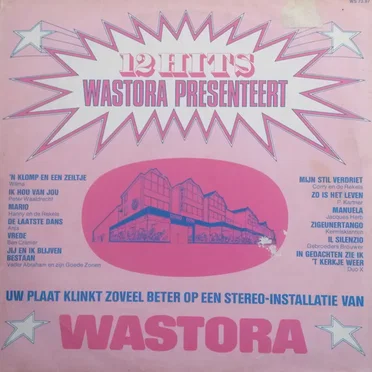 12 hits (Wastora presenteert) by Various Artists - album cover