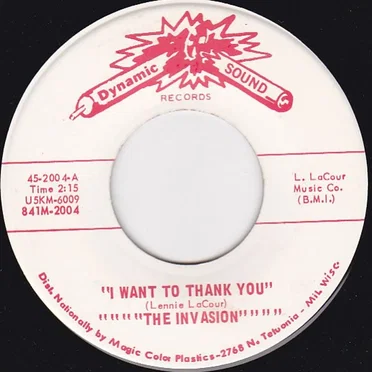 I Want To Thank You