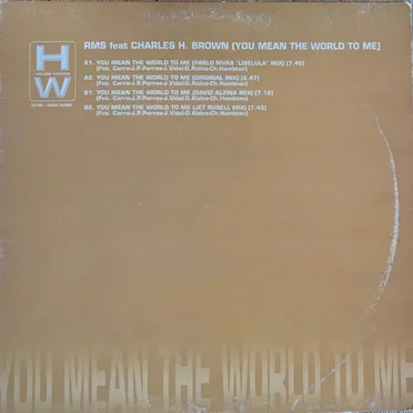 You Mean The World to Me