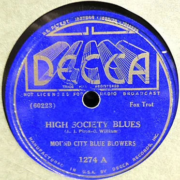 High Society Blues / Muskrat Ramble
