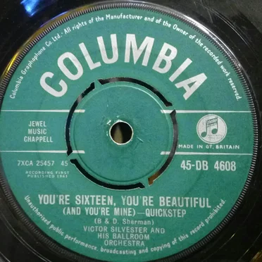 You're Sixteen, You're Beautiful (And You're Mine) / Pepe