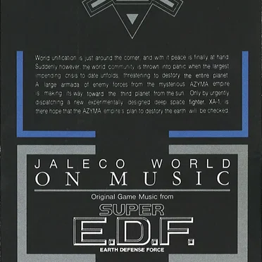 Jaleco World On Music ~ Original Game Music from Super E.D.F.