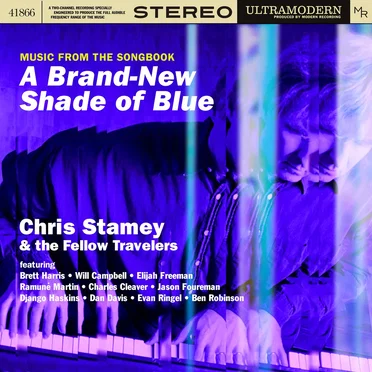 A Brand-New Shade of Blue by Chris Stamey & The Fellow Travelers - album cover