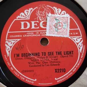 I'm Beginning to See the Light / Coming Home