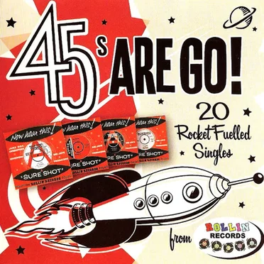 45s Are Go! 20 Rocket Fuelled Singles by Various Artists - album cover