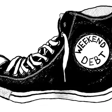 Boyfriend Averse by Weekend Debt - album cover