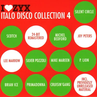 I♥ZYX: Italo Disco Collection 4 by Various Artists - album cover