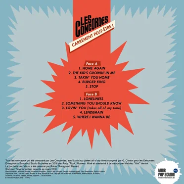 Carrément Peut-Être! by Les Concordes - album cover