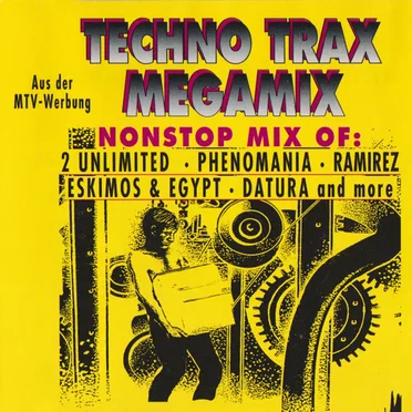 Techno Trax Megamix by Various Artists - album cover