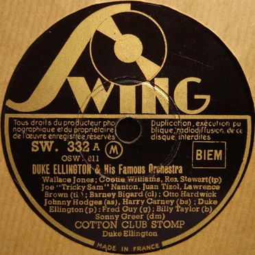 Cotton Club Stomp / The Sergeant Was Shy