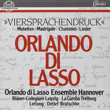 Motetten • Madrigale • Chansons • Lieder