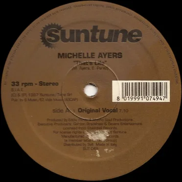 That’s Life by Michelle Ayers - album cover