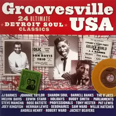 Groovesville USA: 24 Ultimate Detroit Soul Classics by Various Artists - album cover