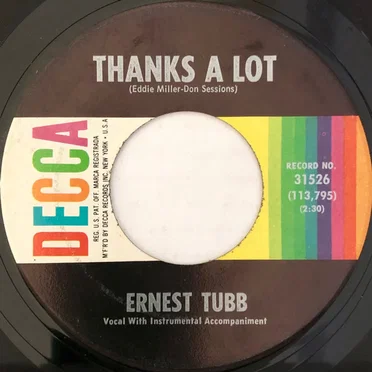 Thanks a Lot / The Way That You're Living