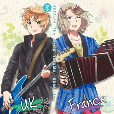 アニメ「 ヘタリア The World Twinkle 」 キャラクターCD Vol.3 フランス／イギリス