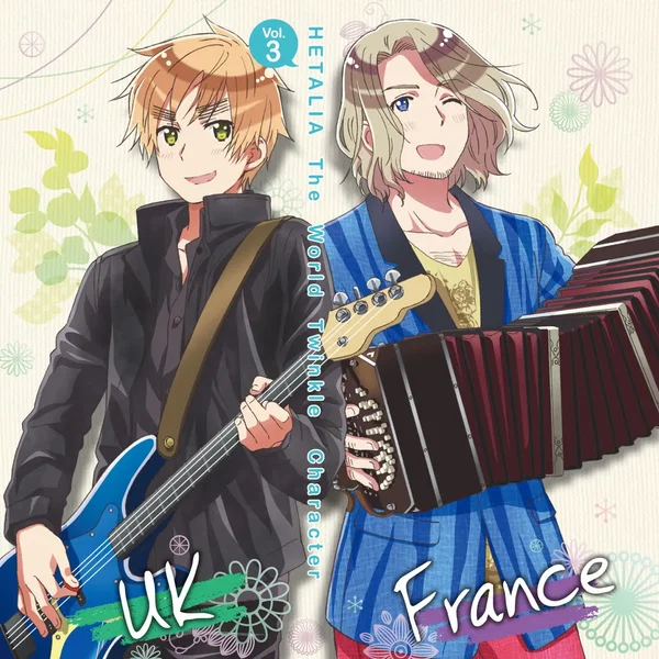 アニメ「 ヘタリア The World Twinkle 」 キャラクターCD Vol.3 フランス／イギリス
